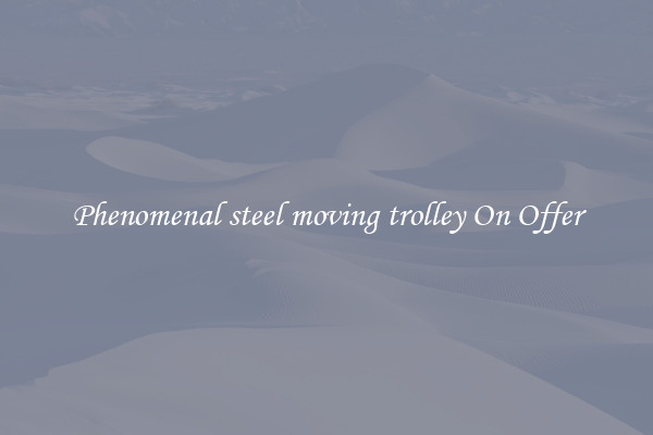 Phenomenal steel moving trolley On Offer